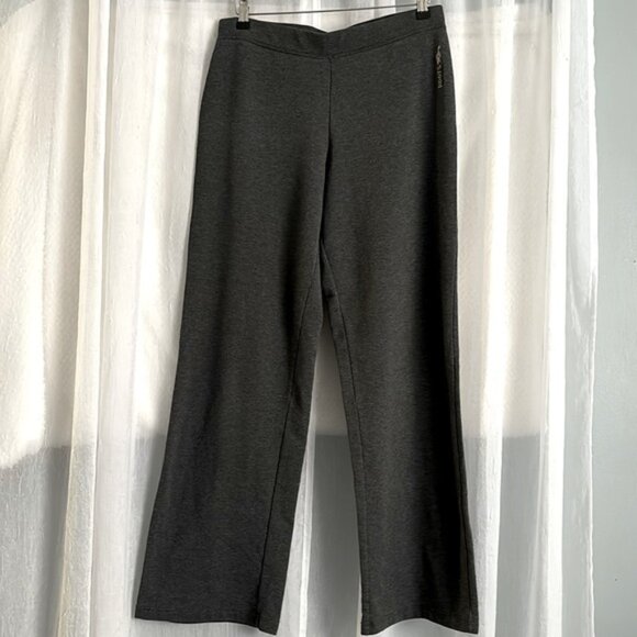 Roots Active Womens gray Wide Leg Sweatpants size Large - Picture 1 of 6